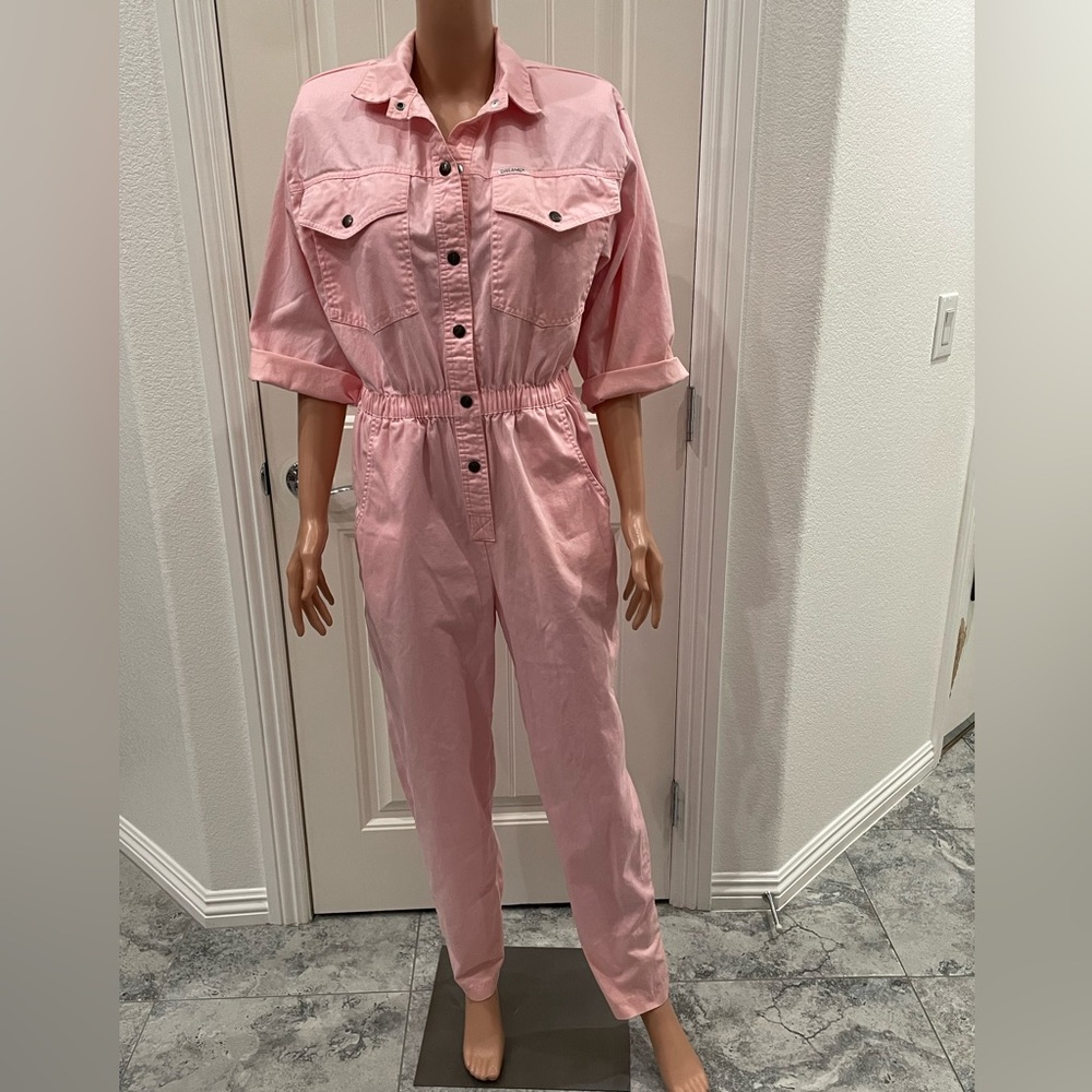 Vintage 70’s Dreams Jumpsuit Pink Large